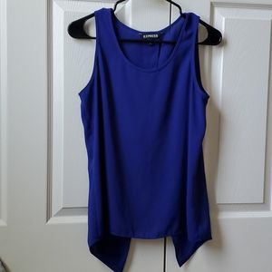 Express blue top